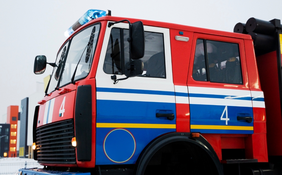Ochotnicza Straż Pożarna w Trzcińsku-Zdroju z nowym pojazdem ratowniczo-gaśniczym