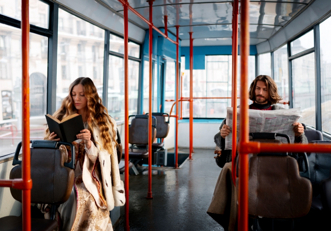 Niespodziewany pożar autobusu miejskiego na linii C