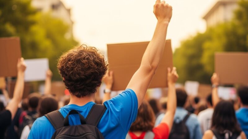 Obrońca granic oskarżony o znieważenie policjantów podczas protestu w Świnoujściu