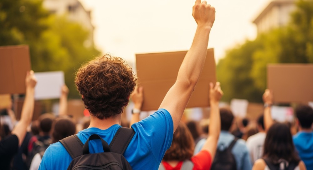 Obrońca granic oskarżony o znieważenie policjantów podczas protestu w Świnoujściu