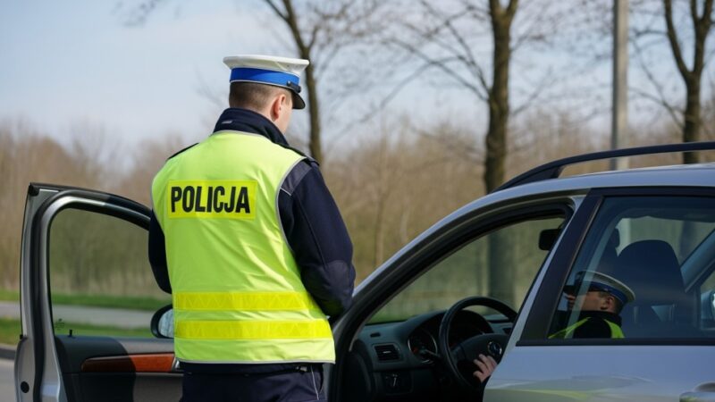 Pijana Niemka na egzaminie na prawo jazdy – interwencja policji w Szczecinie!