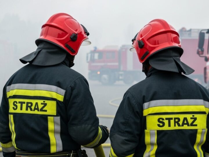 Potężny pożar w Przecławiu: Strażacy opanowali sytuację w godzinę, żadnych ofiar!