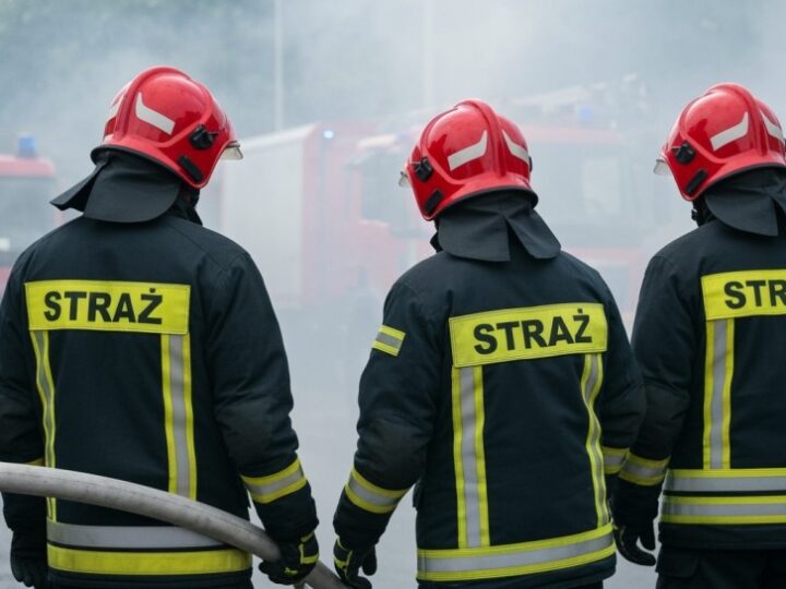 Pożar hali w Przecławiu: Strażacy błyskawicznie opanowali sytuację!