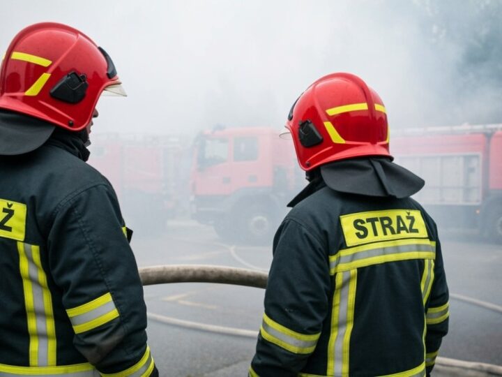 Pożar w Szczecinie: Akcja gaśnicza zakończona sukcesem