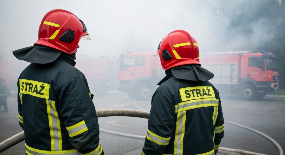 Pożar w Szczecinie: Akcja gaśnicza zakończona sukcesem