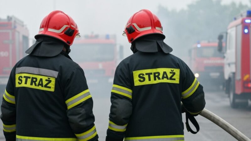 Pożar w Szczecinie: Dzieci wśród pięciu poszkodowanych przy Niemierzyńskiej