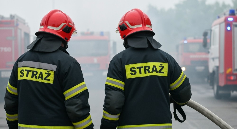 Pożar w Szczecinie: Dzieci wśród pięciu poszkodowanych przy Niemierzyńskiej