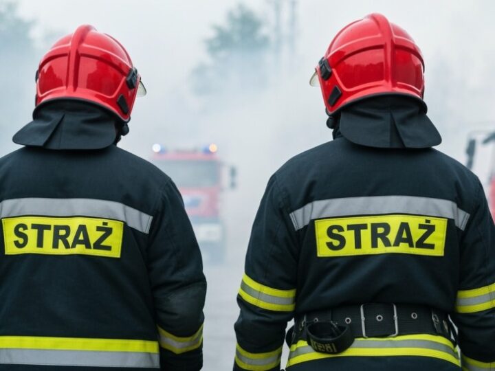 Pożar w Szczecinie: jedna osoba w szpitalu po ewakuacji mieszkańców