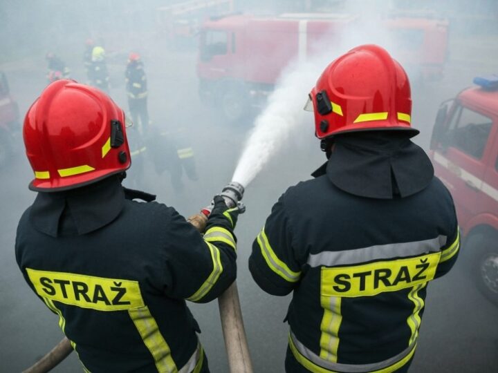 Pożar w Szczecinie: RCB ostrzega mieszkańców, wojewoda uspokaja sytuację