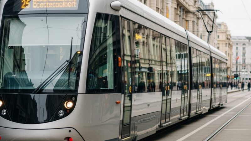 Tramwaj zderzył się z samochodem – poważne utrudnienia w Szczecinie!