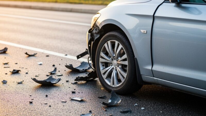 Tragedia na drodze: Mężczyzna zginął w wypadku w powiecie świdwińskim