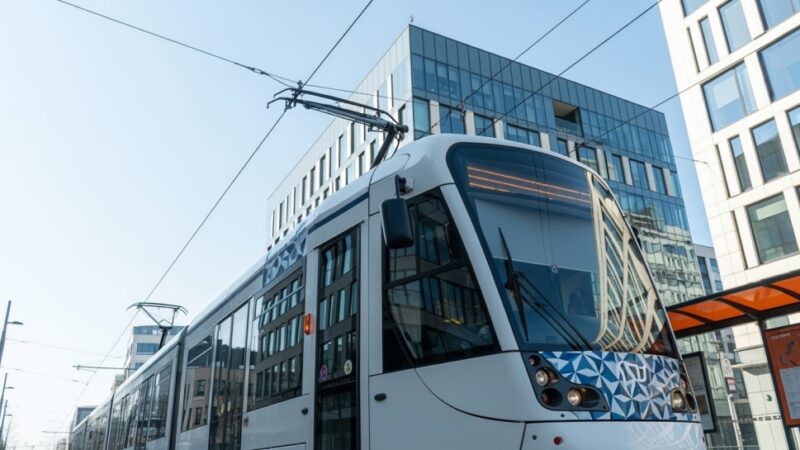 Tramwaje znów na Pomorzanach: Nowa trasa ułatwia dojazd do szpitala!