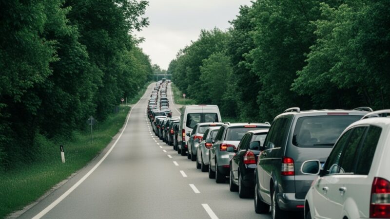 Utrudnienia drogowe w Zachodniopomorskiem: Sprawdź, gdzie czekają na Ciebie remonty i korki!