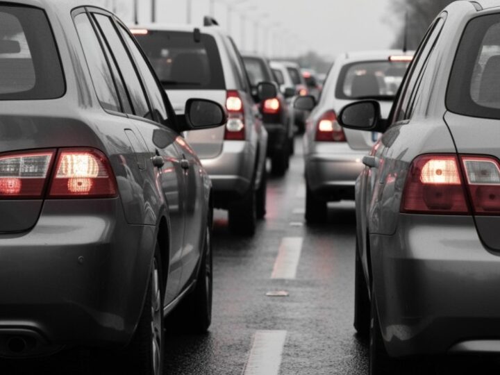 Utrudnienia na S6: Ciężarówka z pękniętą oponą blokuje ruch