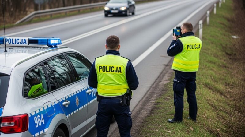17 kierowców zatrzymanych – potencjalne tragedie na drogach Szczecina!