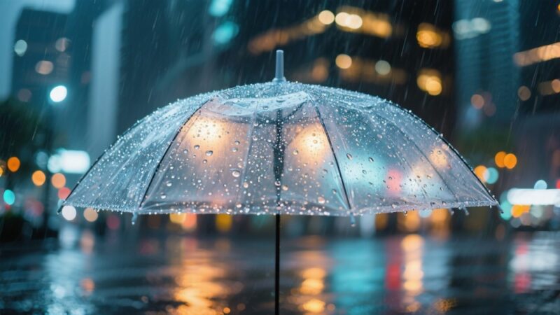 Silny wiatr w Szczecinie: Ostrzeżenie pierwszego stopnia