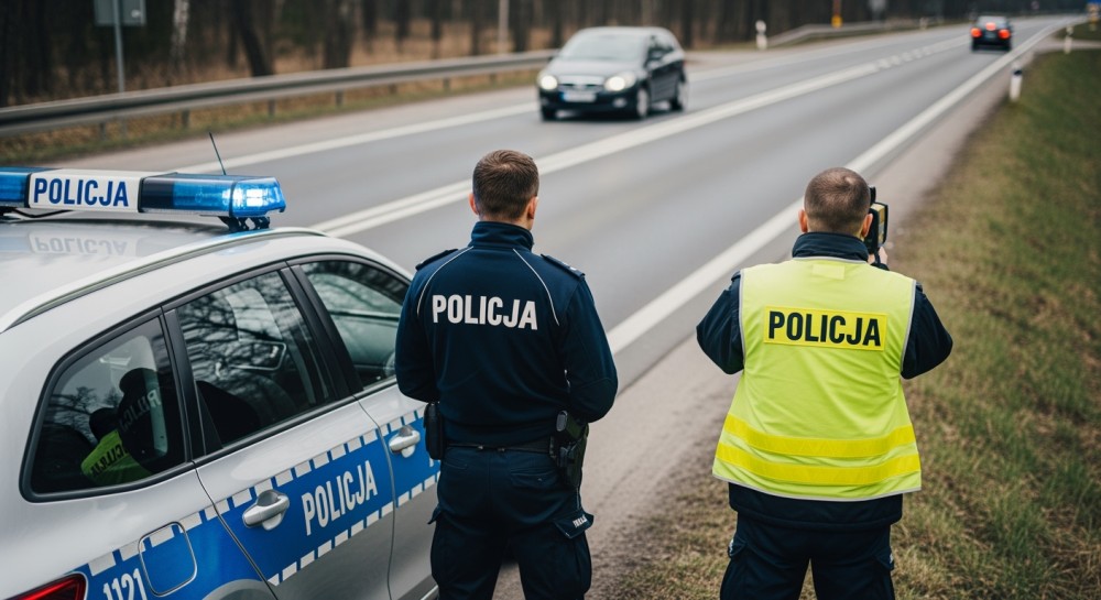 Szczecin w szoku: Osiem praw jazdy straconych za szaleńczą prędkość!