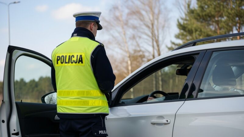 Niebezpieczne manewry: Policja ujawnia alarmujące wykroczenia na drogach