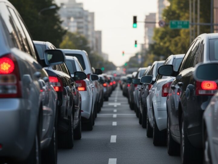 Świąteczne zakupy w Szczecinie: Korki i bezpieczeństwo na drogach!
