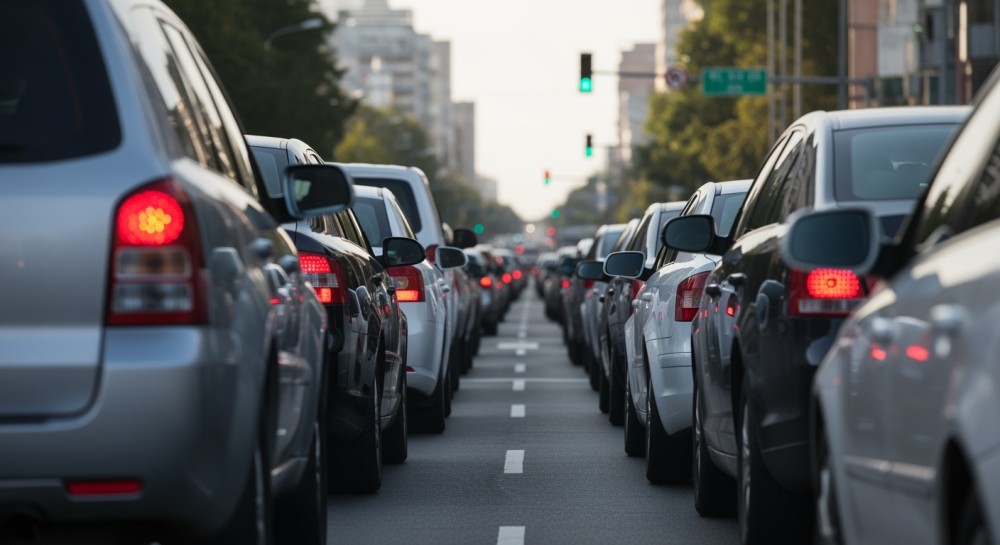 Świąteczne zakupy w Szczecinie: Korki i bezpieczeństwo na drogach!