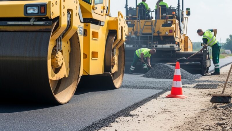 Nowe inwestycje drogowe w gminie Dobra: Przyszłość infrastruktury na 2025 rok!