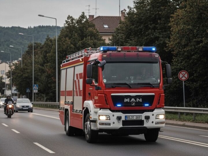 Ekstremalna akcja strażaków w Szczecinie: pożar butli z acetylenem trwał 7 godzin