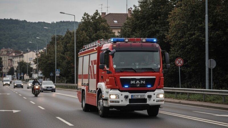 Ekstremalna akcja strażaków w Szczecinie: pożar butli z acetylenem trwał 7 godzin