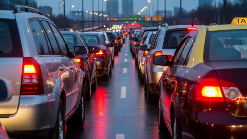 Utrudnienia w ruchu podczas zgromadzenia publicznego w Szczecinie