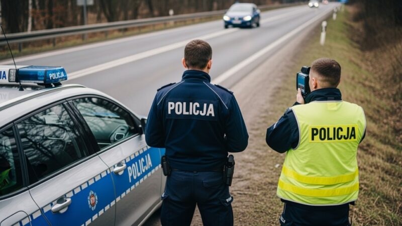 Bezpieczny weekend na drogach Szczecina: Sukcesy i wyzwania policji
