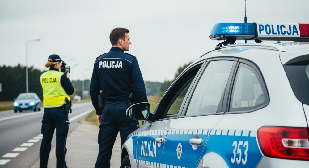 46-latek z zarzutami za jazdę mimo dożywotniego zakazu i groźby wobec innego kierowcy