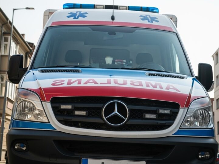 Robotnik ranny w upadku z rusztowania – dramatyczna akcja ratunkowa w Szczecinie