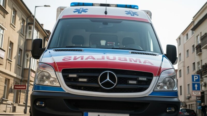 Robotnik ranny w upadku z rusztowania – dramatyczna akcja ratunkowa w Szczecinie