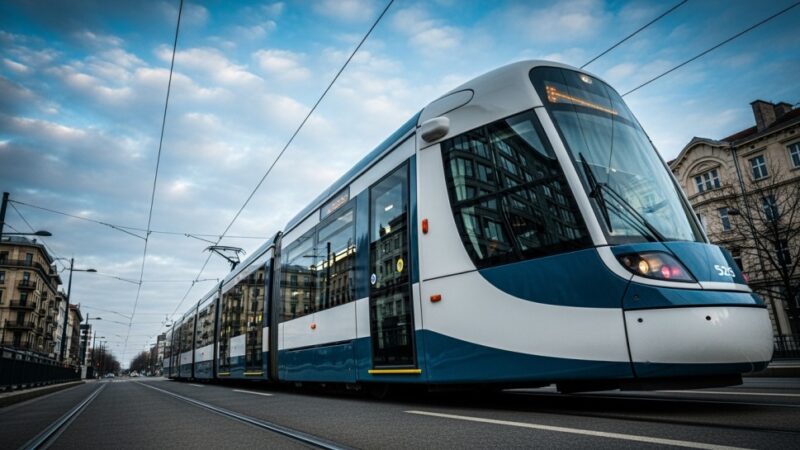 Szczecin zyskuje nowoczesne tramwaje: komfort i częstsze kursy na linii 4!