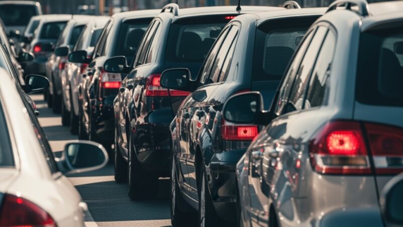 Uwaga kierowcy! Utrudnienia na W-122 w godzinach szczytu