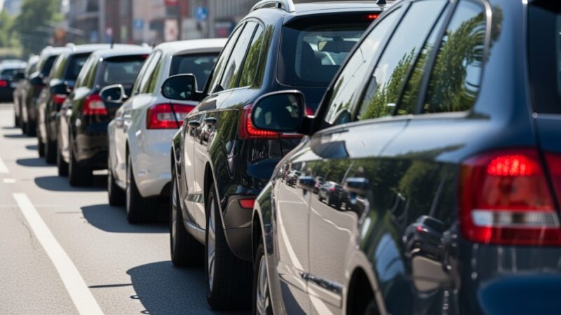 Utrudnienia w ruchu – pielgrzymka