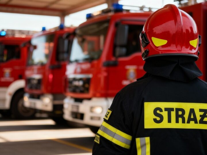 Strażacy w akcji: ćwiczenia w Trzebieży zwiększają bezpieczeństwo powiatu polickiego