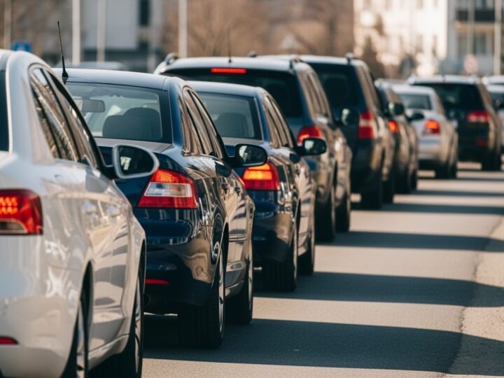 Protest w Szczecinie: Utrudnienia w ruchu na ul. Hangarowej