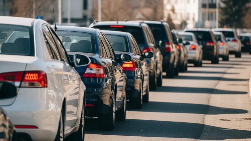 Protest w Szczecinie: Utrudnienia w ruchu na ul. Hangarowej