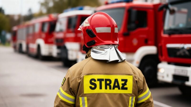 Kołbaskowo odznaczone za wybitne osiągnięcia w ochronie przeciwpożarowej