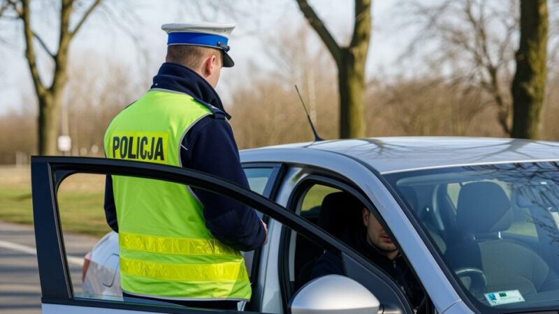 Siedmiu pijanych kierowców wyeliminowanych z dróg – akcja policji w Szczecinie