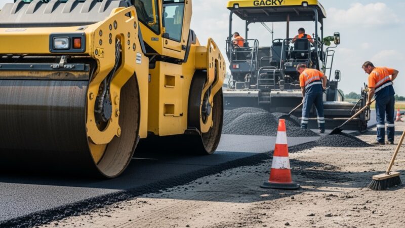 Nowy chodnik na Pszczelnej – bezpieczniej dla pieszych!