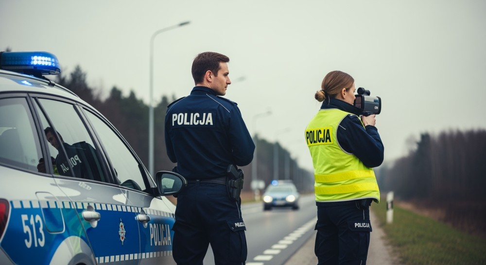 Brawura na motocyklu kończy się trzy miesiące bez prawa jazdy