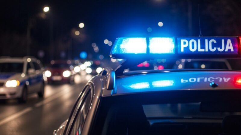 Ciężarówka na feldze: Policja w akcji ratuje drogi!