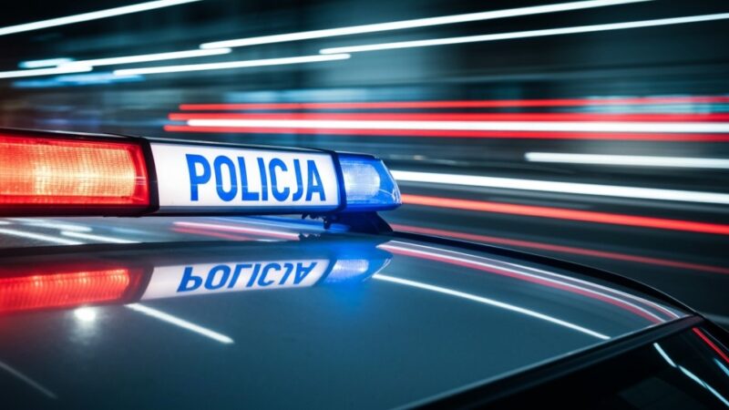 Pościg ulicami Szczecina: Kierowca wpadł po kolizji i ucieczce