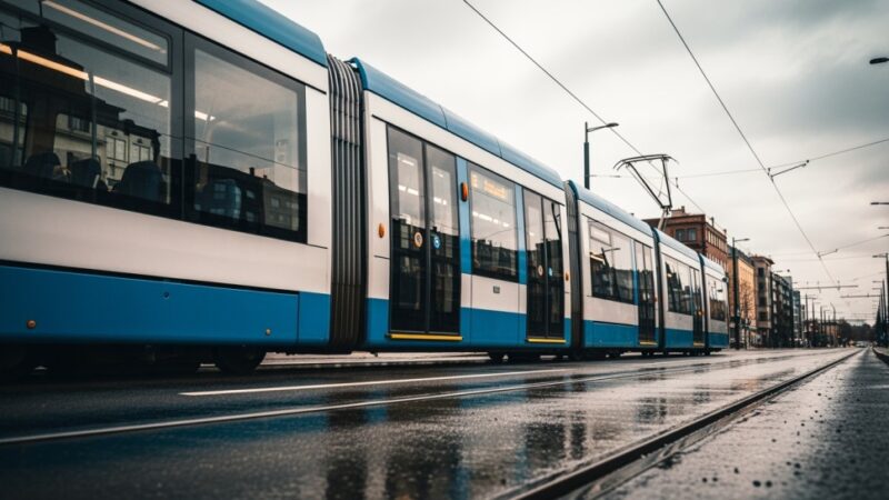 Szczecińskie tramwaje w nocy: 18 metrów nowego torowiska w błyskawicznym tempie!