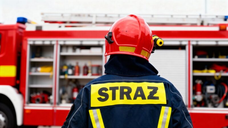 Nowy etap budowy JRG 4 w Szczecinie: Kluczowa inwestycja dla lokalnej straży pożarnej