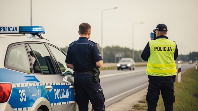 Blisko 360 przekroczeń prędkości ujawnionych podczas ogólnopolskich działań „Prędkość” w Szczecinie