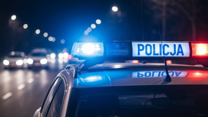 Ukradł skrzynkę piwa i uciekł. Monitoring pomógł policji szybko go zatrzymać