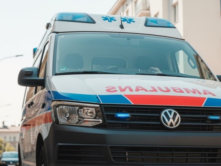 Seniorka uratowana z niebezpiecznego miejsca przy torach kolejowych