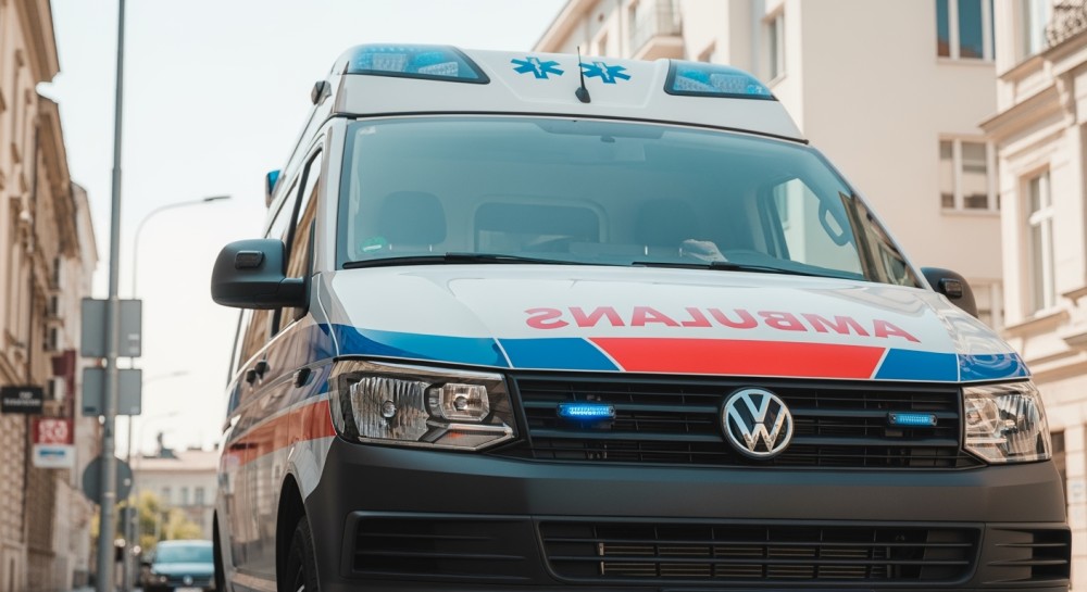 Seniorka uratowana z niebezpiecznego miejsca przy torach kolejowych